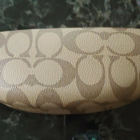 Coach HC 5048 Olivia 9165 satin dark brown /shiny gold eyeglasses 52-15-135 w/c - Picture 9 of 9